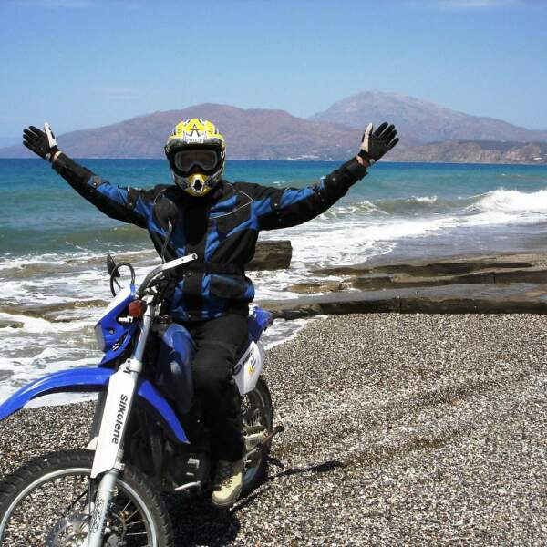 Motorradreisen Griechenland Südküste Agia Galini 